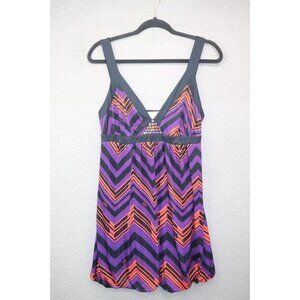 Baby Phat Empire Waist Mini Dress-Size Large-Y2K-90's-Logo